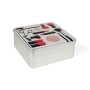 Boîte Multiusage Confortime Make-Up Métal 19,7 x 19,7 x 8 cm (12 Unités)