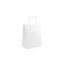 Bolsa de Papel Algon Blanco 20,6 x 11 x 27 cm 3 Piezas (24 Unidades)