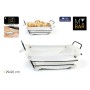 Panera My Bar Blanco Metal Rectangular 29 x 20 x 11,7 cm (12 Unidades)