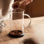 Jarra con Filtro para Infusiones Quttin Vidrio de Borosilicato 0,35 L (8 Unidades)