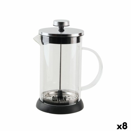 Jarra con Filtro para Infusiones Quttin Vidrio de Borosilicato 0,6 L (8 Unidades)