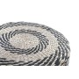 Pouf DKD Home Decor Naturel Marron Fibre (40 x 40 x 35 cm)