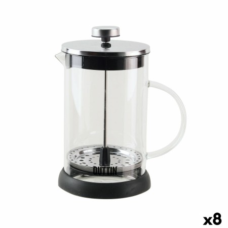 Carafe avec filtre pour infusions Quttin Verre Borosilicaté 800 ml 16 x 11 x 18 cm (8 Unités)