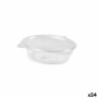 Bandejas para Alimentos Reutilizables Algon OPS 375 ml 16 x 12,7 x 4,7 cm (4 Piezas) (24 Unidades)