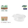Bandejas para Alimentos Reutilizables Algon OPS 500 ml 6,5 x 13,3 x 5 cm (3 Piezas) (24 Unidades)