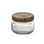 Tarro de Cristal La Mediterránea WOOD 140 ml (24 Unidades)