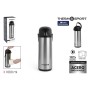 Termo ThermoSport Plateado 1 L (6 Unidades)