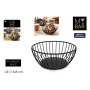 Panera My Bar Negro Metal Redonda (12 Unidades)
