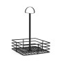 Organisateur polyvalent My Bar 15 x 15 x 22 cm Noir (12 Unités)