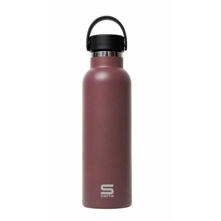 Botella Térmica Safta Marrón 600 ml Acero Inoxidable