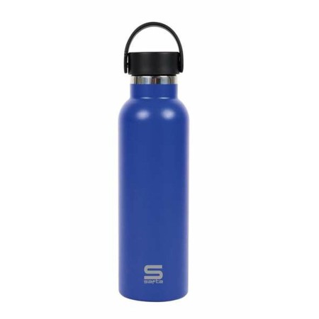 Botella Térmica Safta Azul 600 ml Acero Inoxidable