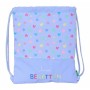 Bolsa Mochila con Cuerdas Benetton Lila 35 x 40 x 1 cm
