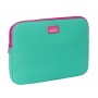 Housse d'ordinateur portable Nait Nait Vert 34 x 25 x 2 cm 14"