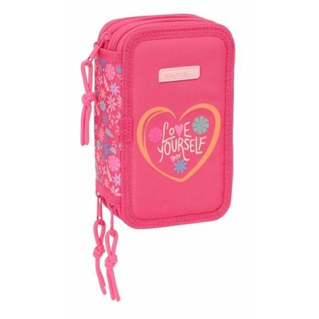 Plumier Triple Safta 12,5 x 19,5 x 5,5 cm 37 Piezas