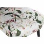 Chaise de Salle à Manger DKD Home Decor Noir Beige Rose Bois Polyester (60 x 66 x 77 cm) (2 Unités)