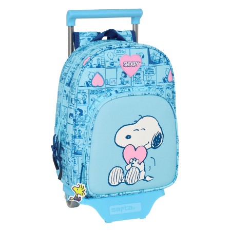 Cartable à roulettes Snoopy Love 26 x 34 x 11 cm