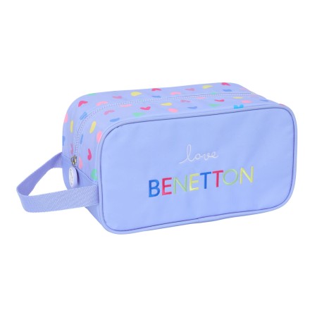 Zapatillero de Viaje Benetton Lila 29 x 15 x 14 cm