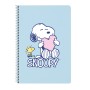 Cahier à Spirale Snoopy 21,5 x 31 x 1 cm Bleu
