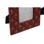 Cadre photo DKD Home Decor Violet Rose Doré Bois Polyester (2 Unités) (18 x 2 x 23 cm)