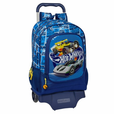 Mochila Escolar con Ruedas Hot Wheels Sonny 32 x 42 x 14 cm