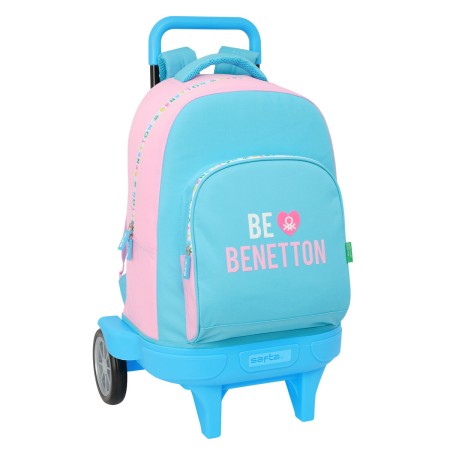 Cartable à roulettes Benetton Unique 33 x 45 x 22 cm