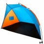 Paravientos Aktive 200 x 120 x 125 cm Azul Naranja (4 Unidades)