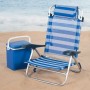 Chaise de Plage Aktive 47 x 82 x 49 cm (2 Unités)
