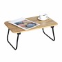 Bandeja de Cama Plegable Max Home Madera Acero Melamina 53 x 22 x 30 cm 2 Unidades