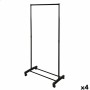 Perchero Max Home Acero Plástico 75 x 157 x 42 cm (4 Unidades)