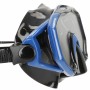 Gafas de Buceo con Tubo AquaSport Azul Rojo (6 Unidades)
