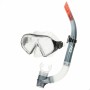 Masque de Plongée avec Tube AquaSport Rouge Gris (6 Unités)