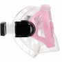 Masque de Plongée avec Tube AquaSport Bleu Rose (6 Unités)