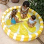 Pataugeoire gonflable pour enfants Intex Citron 147 x 33 x 147 cm Jaune (6 Unités)