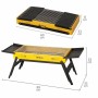 Barbacoa Portátil Aktive Acero 89 x 33 x 33 cm Amarillo