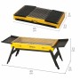 Barbacoa Portátil Aktive Acero 89 x 33 x 33 cm Amarillo