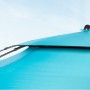 Parasol de plage Aktive Bleu 200 x 195 x 200 cm Ø 200 cm