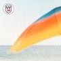 Sombrilla de playa Aktive Multicolor 200 x 200 x 200 cm (6 Unidades)