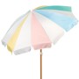 Sombrilla de playa Aktive Ø 200 cm 20 x 185 x 20 cm (6 Unidades)