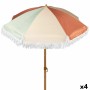 Parasol de plage Aktive Ø 200 cm 200 x 185 x 200 cm (4 Unités)