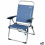 Silla de Playa Aktive 48 x 100 x 60 cm (2 Unidades)