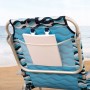 Silla de Playa Aktive 50 x 80 x 58 cm (2 Unidades)