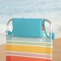 Silla de Playa Aktive Multicolor 48 x 90 x 60 cm (2 Unidades)
