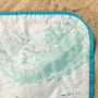 Serviette de plage Aktive PEVA 200 x 1 x 150 cm (6 Unités)