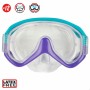 Gafas de Buceo con Tubo AquaSport Turquesa (6 Unidades)