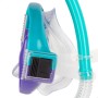 Gafas de Buceo con Tubo AquaSport Turquesa (6 Unidades)