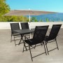 Parasol Aktive 180 x 220 x 145 cm Gris foncé