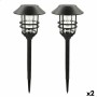 Lampe solaire Aktive 17 x 58 x 17 cm (2 Unités)