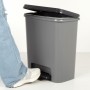 Cubo de basura Curver Gris oscuro Plástico 25 L (5 Unidades)