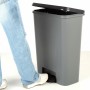 Poubelle Curver Gris foncé Plastique 50 L (5 Unités)