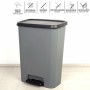 Poubelle Curver Gris foncé Plastique 50 L (5 Unités)